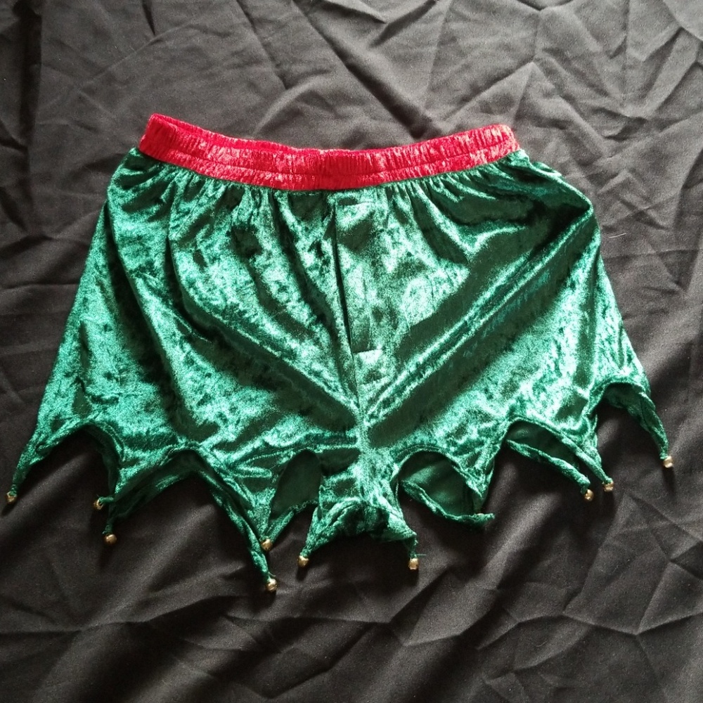 Cute Velvet Xmas Bottoms